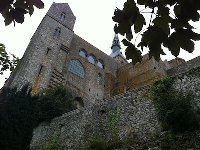 The abbey at Le Mont Saint-Michel