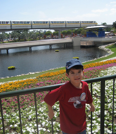 Callum and the monorail