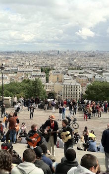 The steps of Montmartre