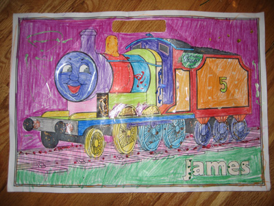 James from Thomas the Tank Engine