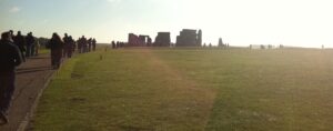 The path leading to Stonehenge