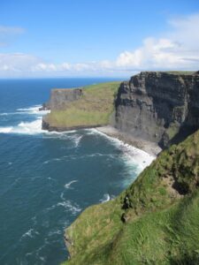 The Cliffs of Moher, in Ireland