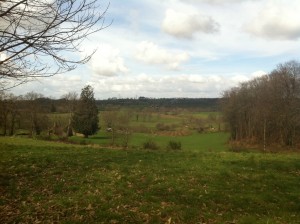 The countryside near Monthault