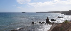 Along the coast of Bolnuevo