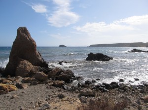 Rocky coast of Spain