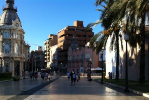 Cartagena shopping street