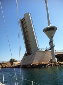 Drawbridge at Mar Menor