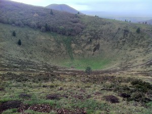 The crater of Le Pariou