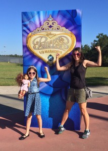 Princess Half Marathon sign at ESPN