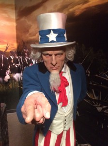 Uncle Sam at Madame Tussauds Orlando