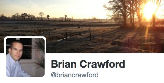 Brian Crawford on Twitter