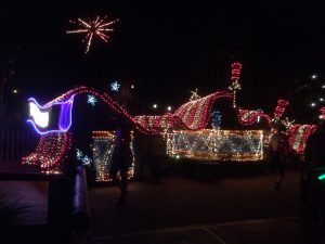 The America float, the final float in the parade