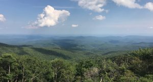 Mountains near the Linn Cove Viaduct