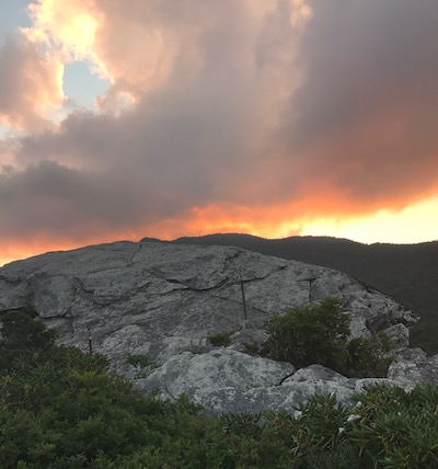 Rough Ridge Hiking Trail sky