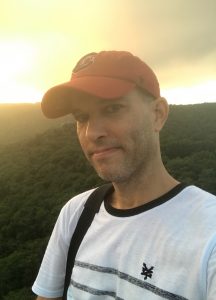 Brian Crawford along the Rough Ridge Hiking Trail