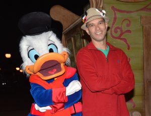 Scrooge McDuck at Mickey's Very Merry Christmas Party