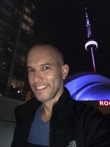 Brian at the CN Tower