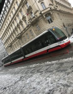 Tram in Prague