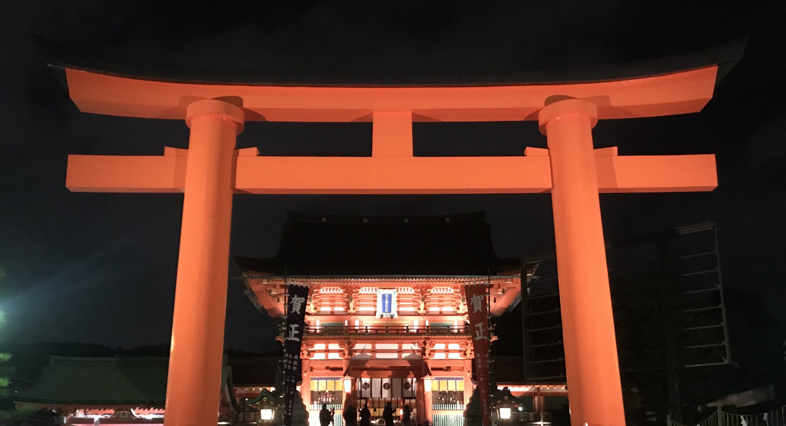 Staying in a traditional hotel room in Kyoto