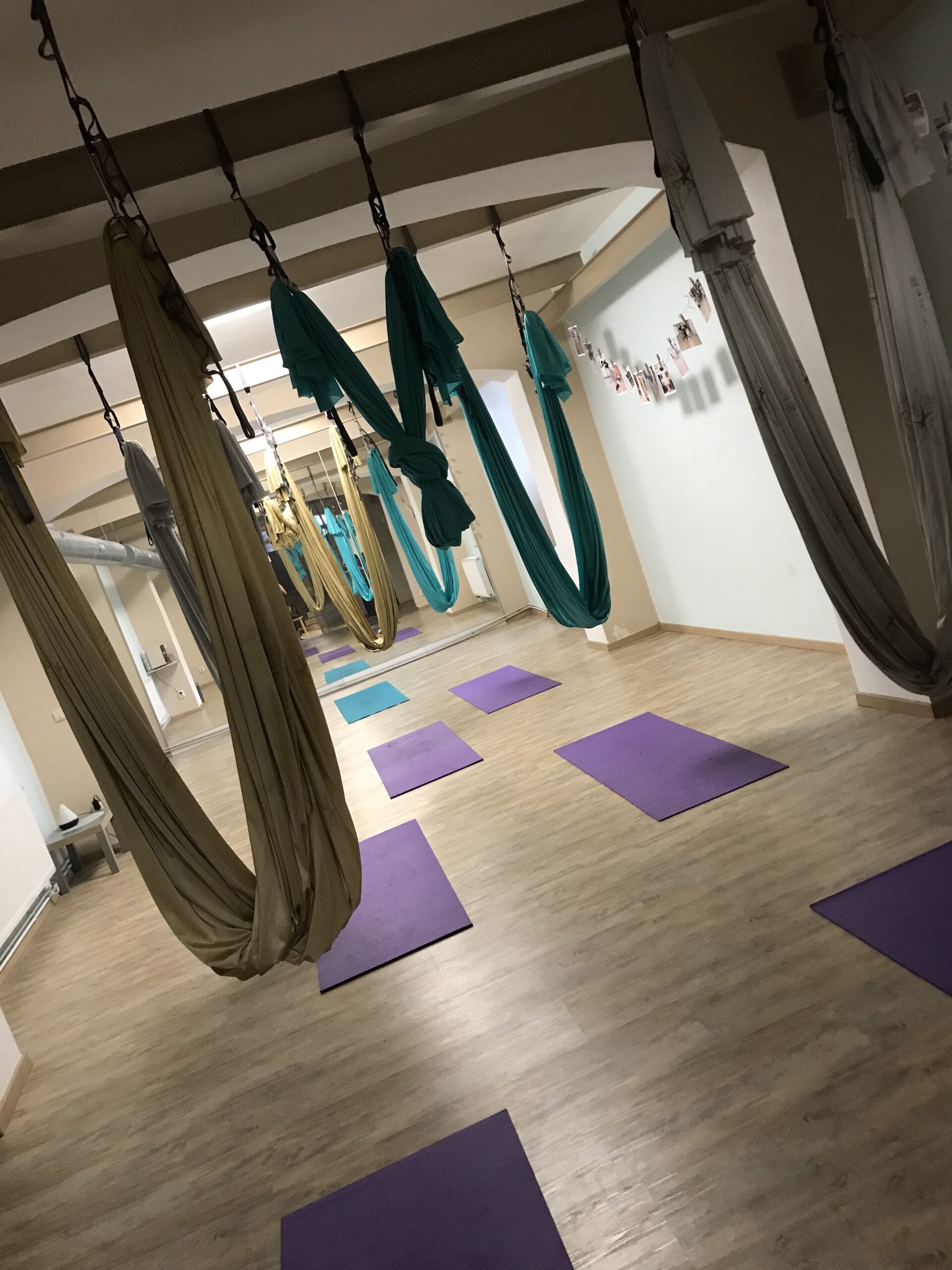 Aerial yoga