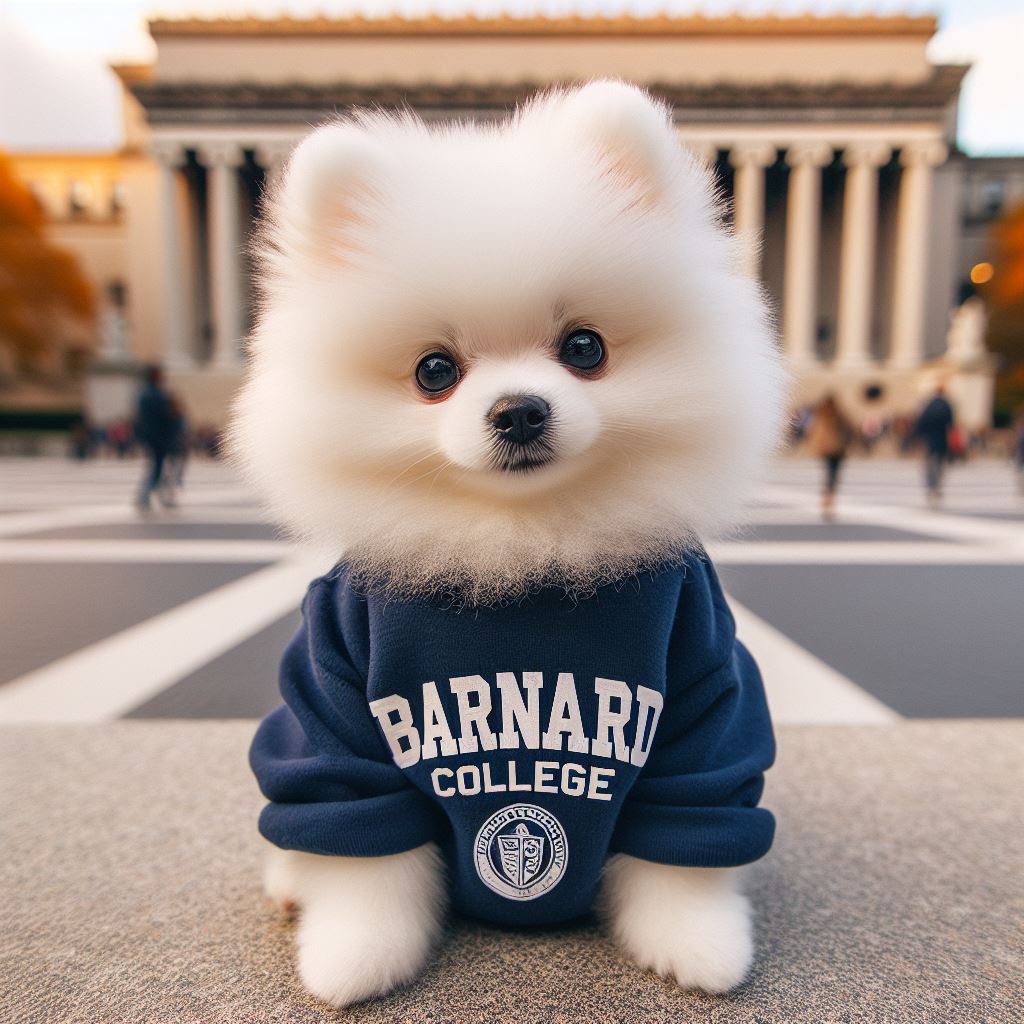 Barnard College Pomeranian