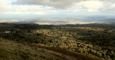 Overlooking Clermont-Ferrand from Le Pariou